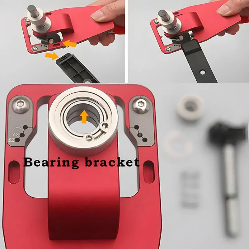 Precision Concealed Hinge Jig - 35MM Euro/Blum/Cabinet Hinge Jig