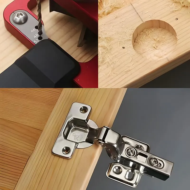 Precision Concealed Hinge Jig - 35MM Euro/Blum/Cabinet Hinge Jig