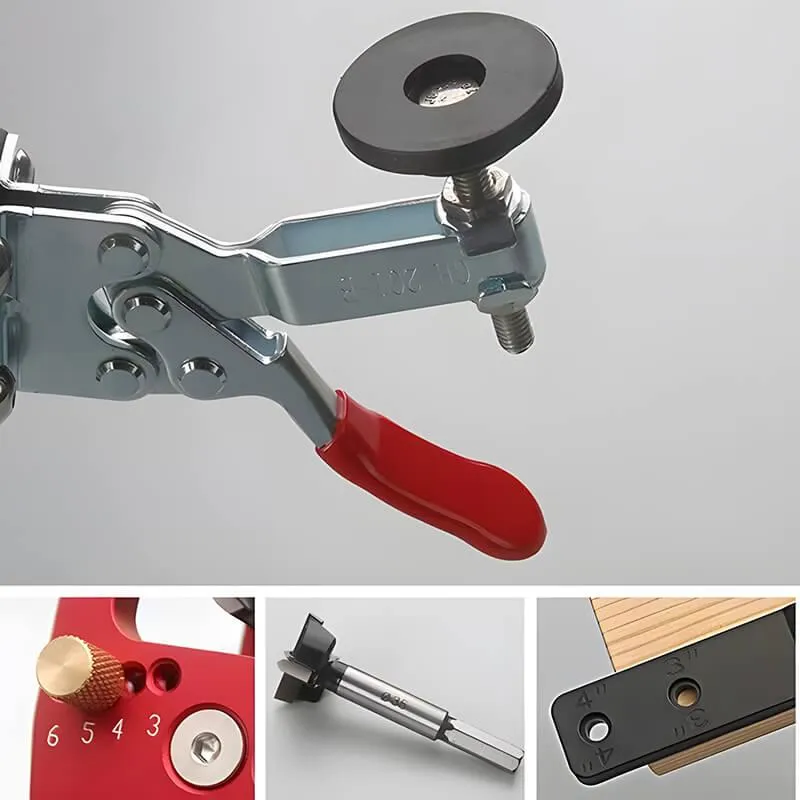 Precision Concealed Hinge Jig - 35MM Euro/Blum/Cabinet Hinge Jig