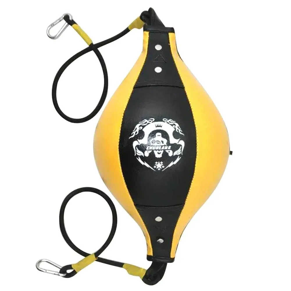 Quality PU Leather Boxing Punching Bag Pear Boxing Bag Inflatable Boxing Speed Bag Double End Training Reflex Speed Balls