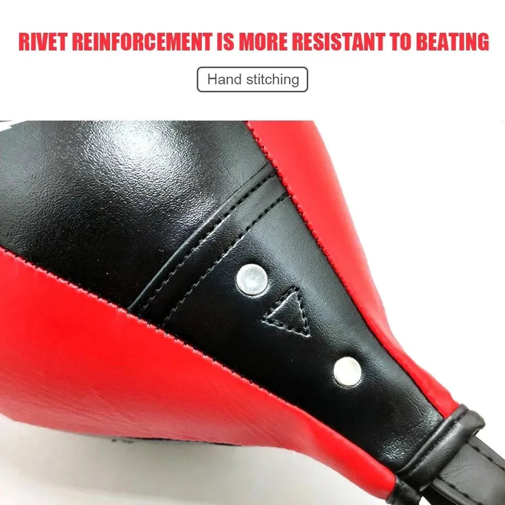 Quality PU Leather Boxing Punching Bag Pear Boxing Bag Inflatable Boxing Speed Bag Double End Training Reflex Speed Balls