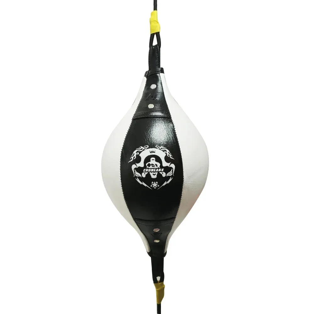 Quality PU Leather Boxing Punching Bag Pear Boxing Bag Inflatable Boxing Speed Bag Double End Training Reflex Speed Balls