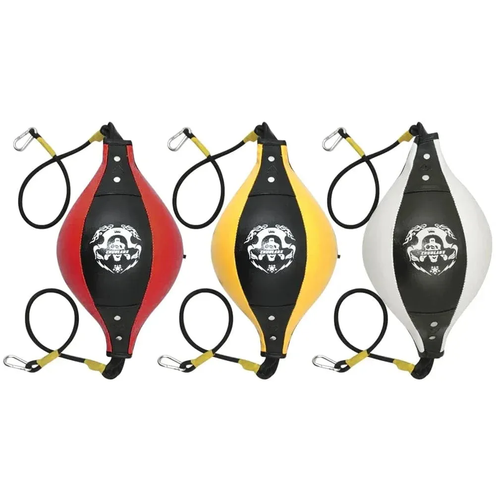 Quality PU Leather Boxing Punching Bag Pear Boxing Bag Inflatable Boxing Speed Bag Double End Training Reflex Speed Balls