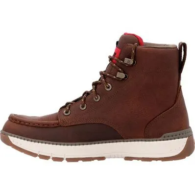 Rocky Men's 6" Rebound Wedge Composite Toe Work Boot - Tobacco RKK0435