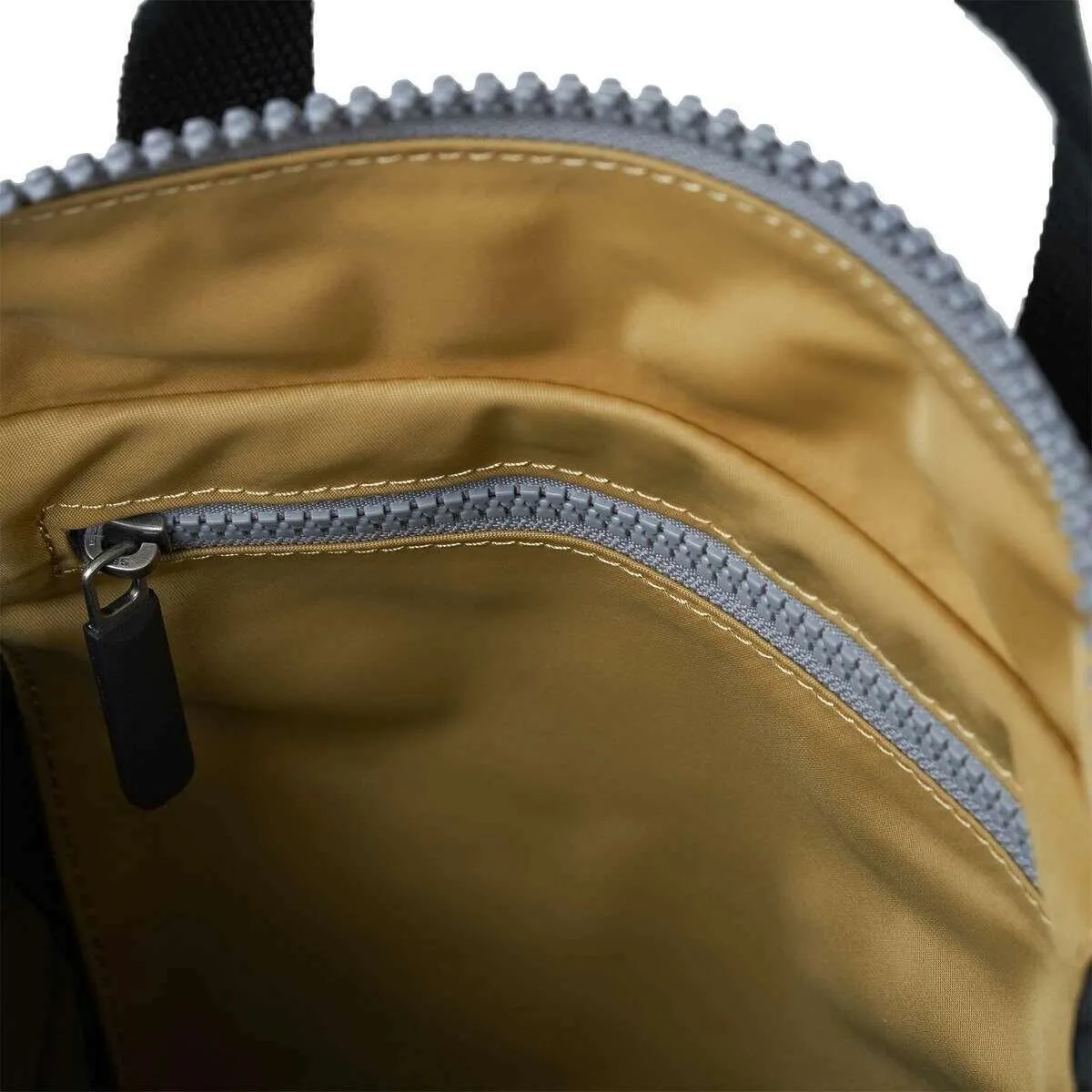 Roka Bantry B Small Black Label Recycled Nylon Backpack - Corn Yellow