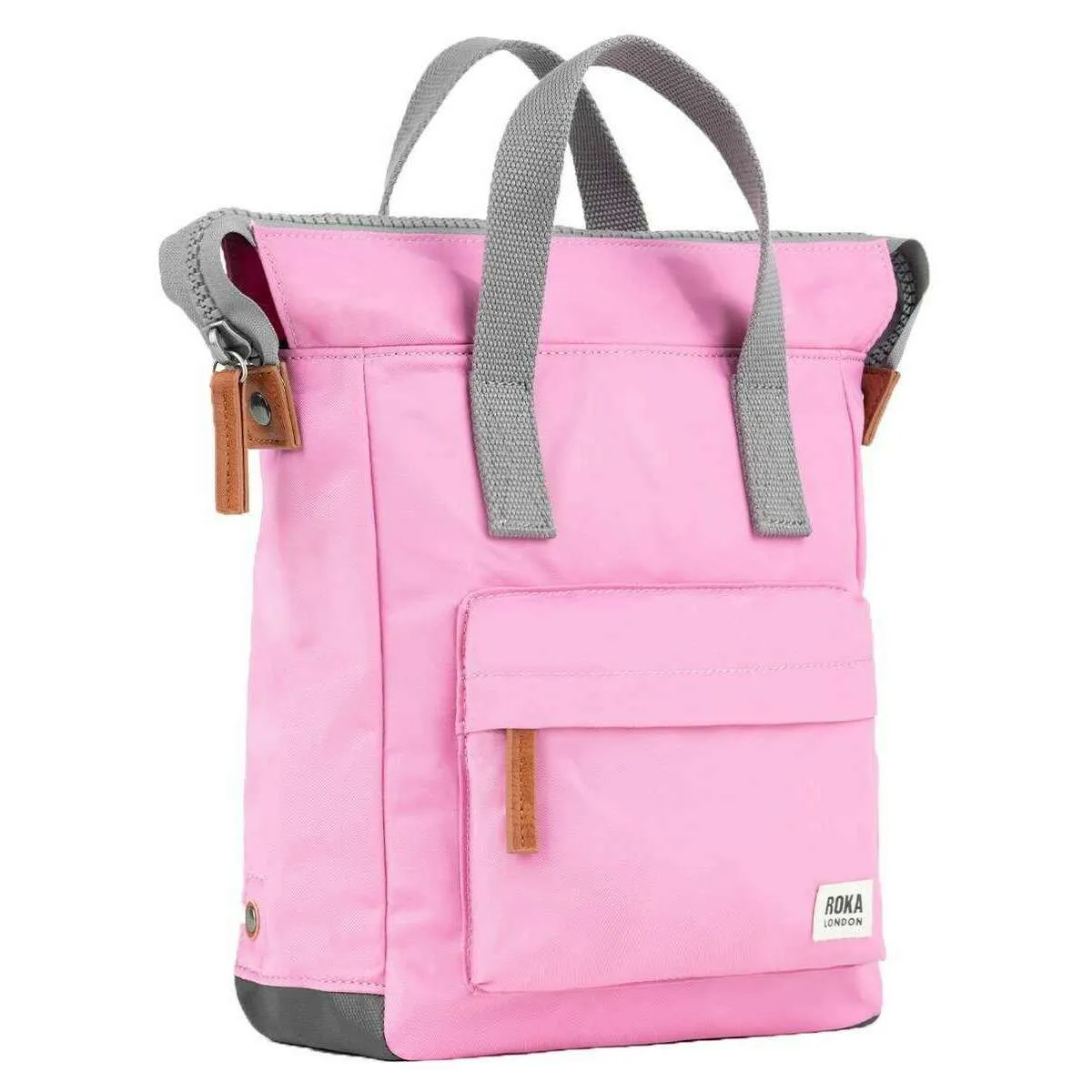 Roka Bantry B Small Recycled Nylon Backpack - Orchid Pink