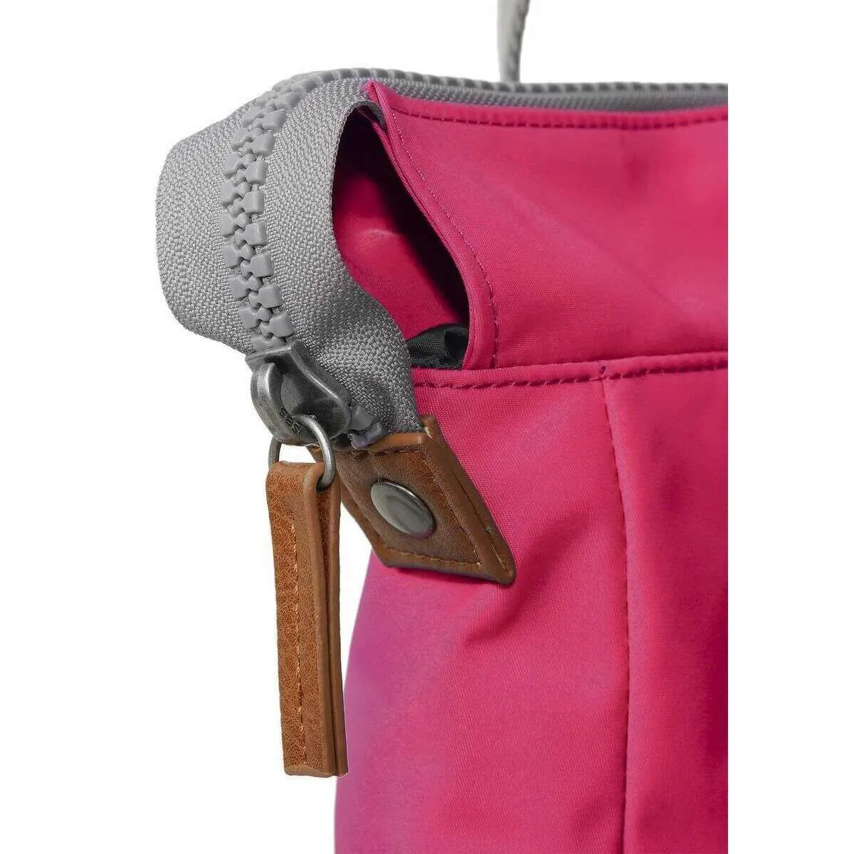 Roka Bantry B Small Recycled Nylon Backpack - Sparkling Cosmo Pink