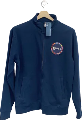 Russell Navy ESA Full-Zip Sweatshirt UK L
