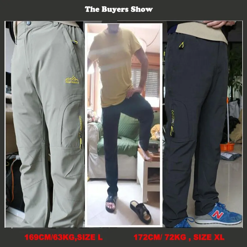 Stretchable Quick Dry Cargo Pants For Men