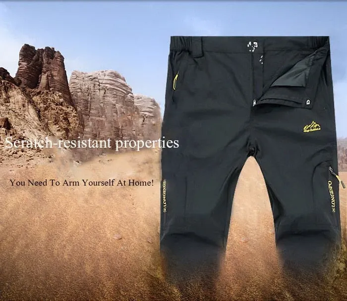 Stretchable Quick Dry Cargo Pants For Men