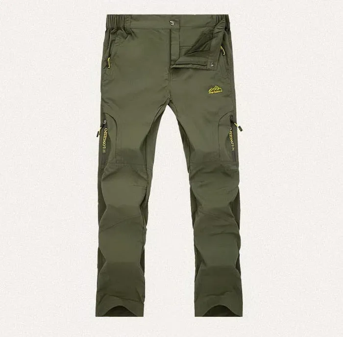 Stretchable Quick Dry Cargo Pants For Men