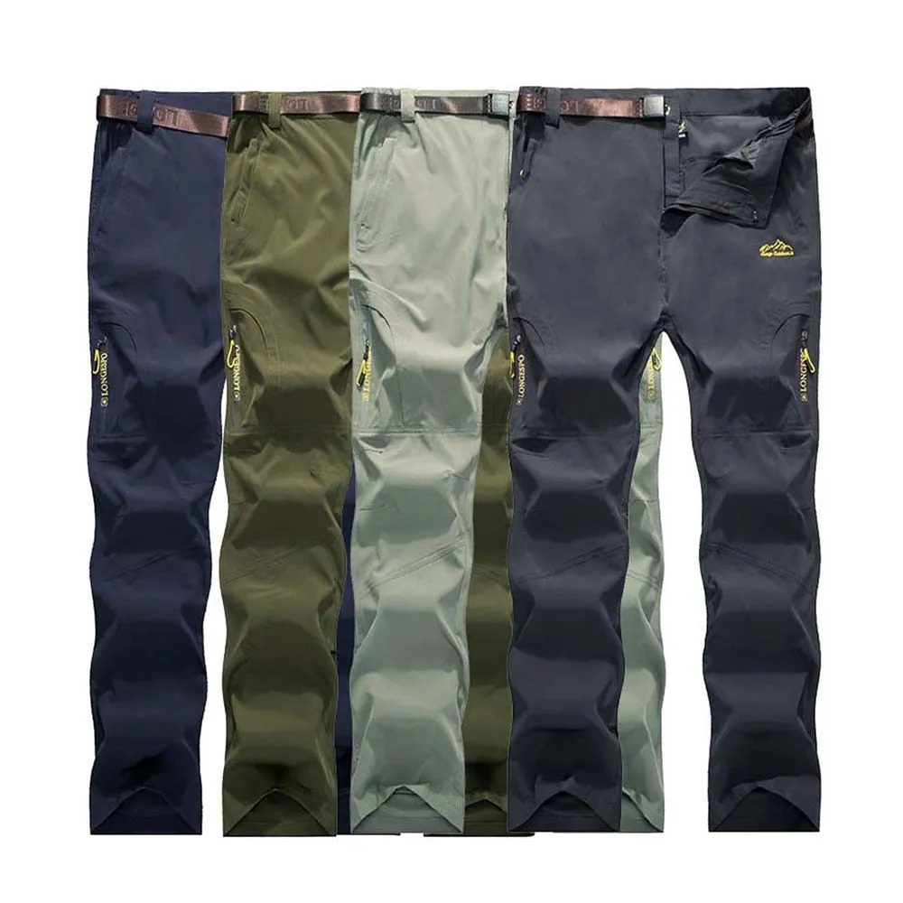 Stretchable Quick Dry Cargo Pants For Men