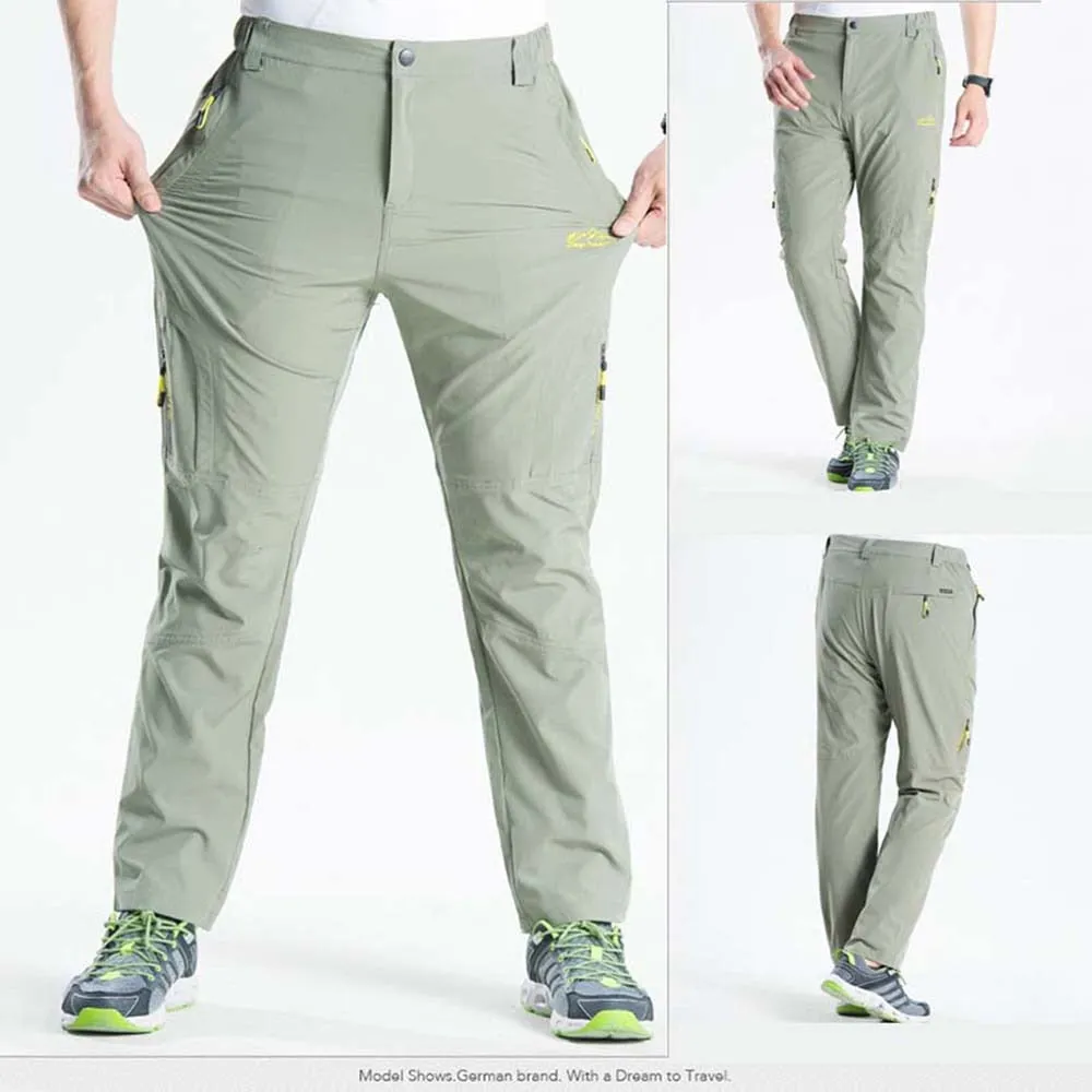 Stretchable Quick Dry Cargo Pants For Men