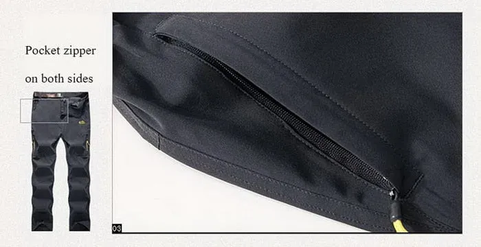 Stretchable Quick Dry Cargo Pants For Men