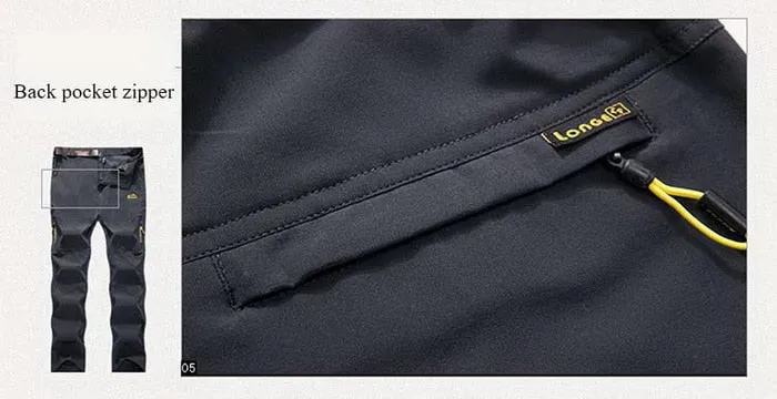 Stretchable Quick Dry Cargo Pants For Men