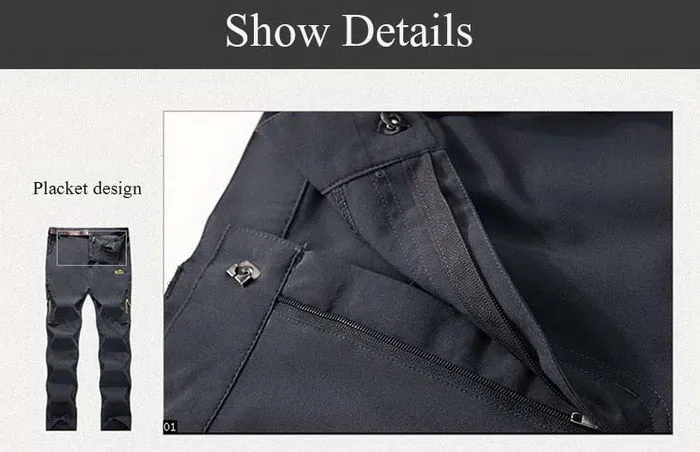 Stretchable Quick Dry Cargo Pants For Men