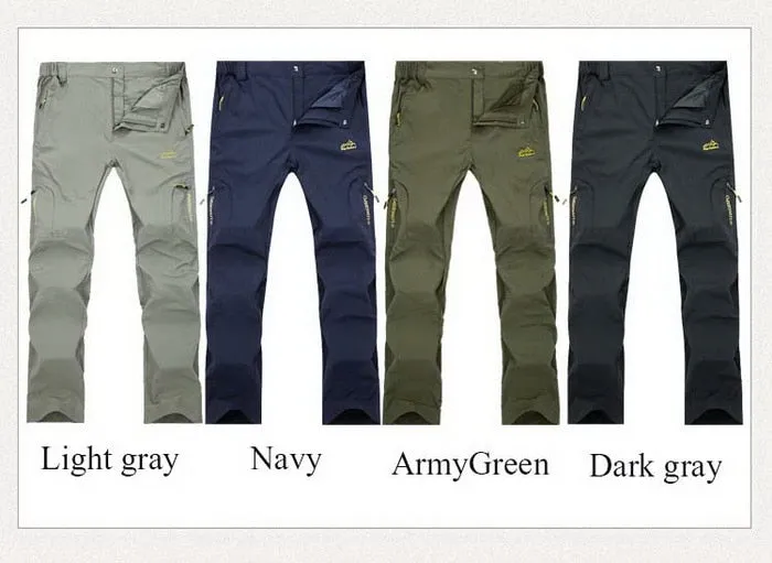 Stretchable Quick Dry Cargo Pants For Men