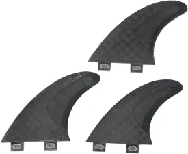 Surf SUP Fin Fiberglass Honeycomb Carbon Tail Rudder Surfboard Fins Surfing Thruster Surfboard Accessories for Longboard Surfboard Paddleboard (4 )