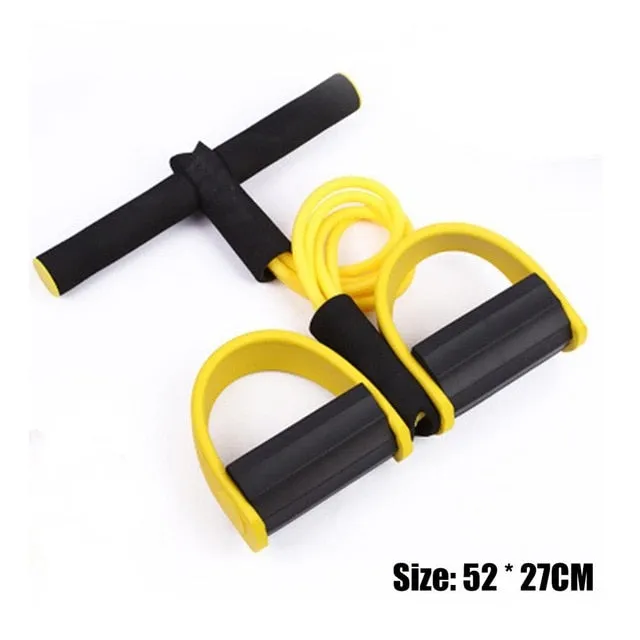 Tension Rope Fitness Yoga Resistance Bands Pilates Trainers Force Core Training Tool Sport Training Workout Elastic Pull Rope
