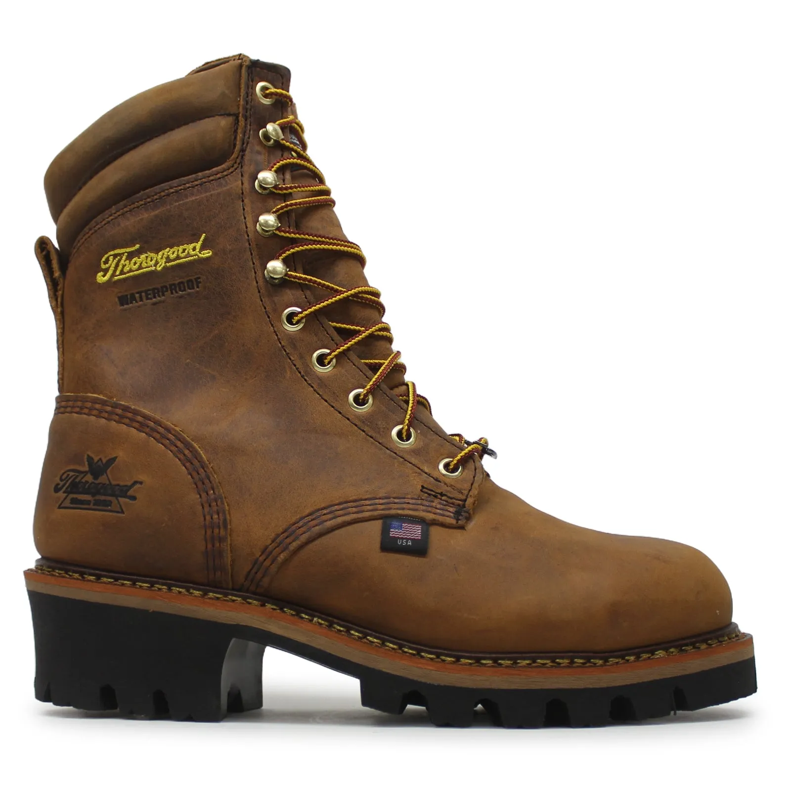 Thorogood 9 Inch Logger Leather Men's Work Boots