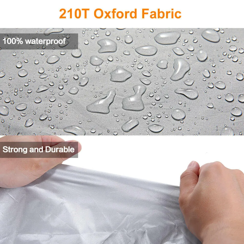 Toptrek Bike Cover Waterproof Snow and Rain Cover UV Protector Dust Protector for Bicycle Waterproof Bike Dustproof Cover 210T