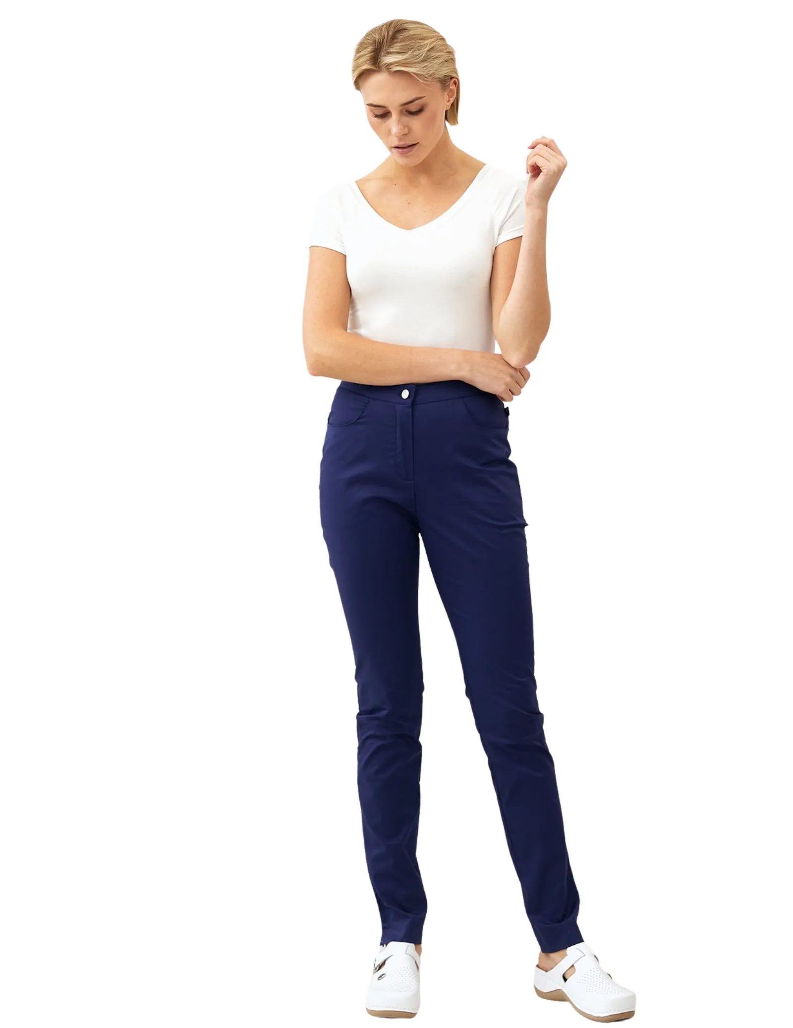Treat in Style Women's Skinny Pants - Blue