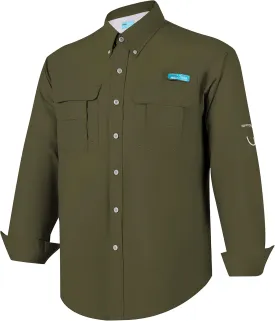 Tuna Men's Fishing Outdoor Button Down UPF 50  Sun Protection Waterproof Hiking Long Sleeve Shirts