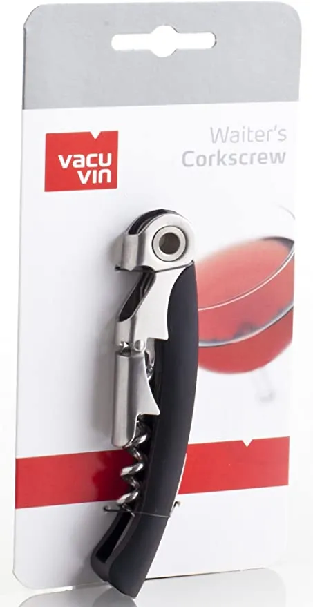 Vacu Vin Waiter's Corkscrew   Foil Cutter and Bottle Opener