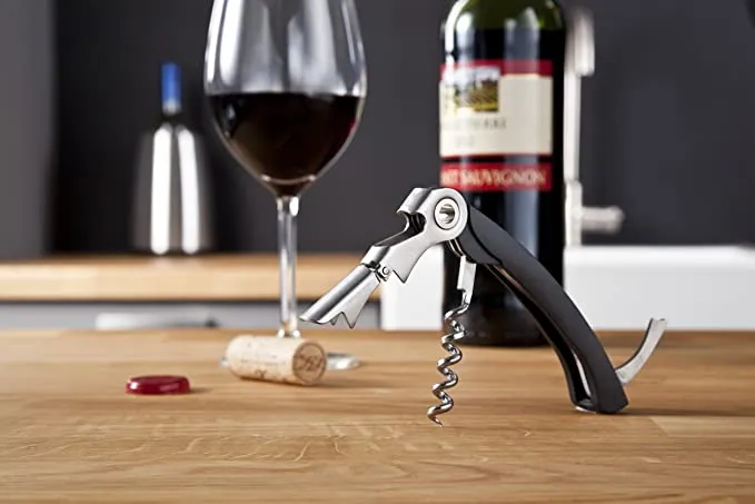 Vacu Vin Waiter's Corkscrew   Foil Cutter and Bottle Opener