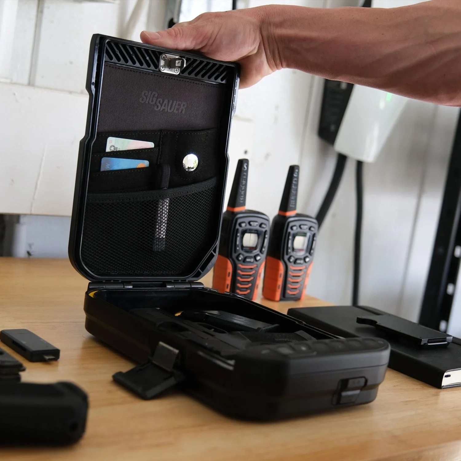 Vaultek SIG LifePod Rugged Weather Resistant Lockbox Biometric