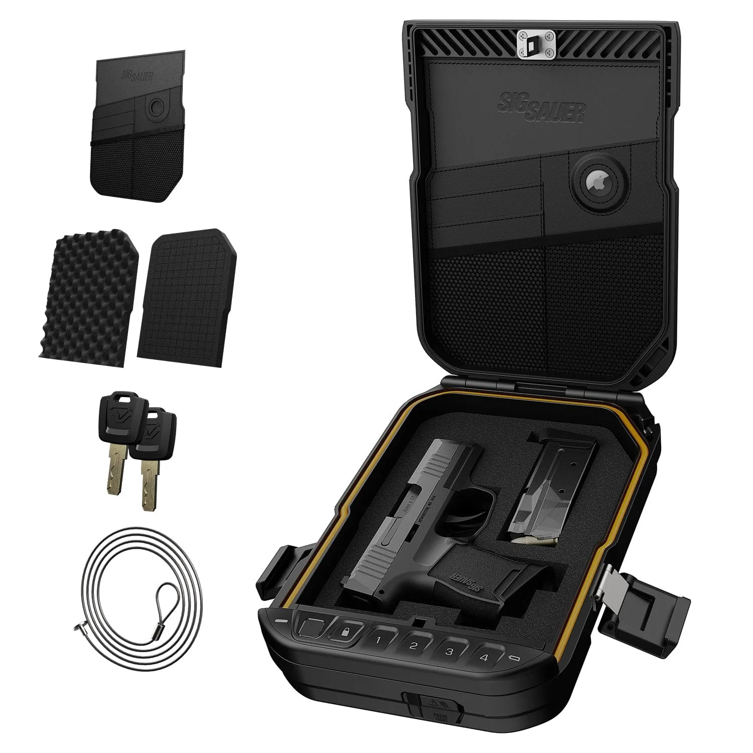 Vaultek SIG LifePod Rugged Weather Resistant Lockbox Biometric
