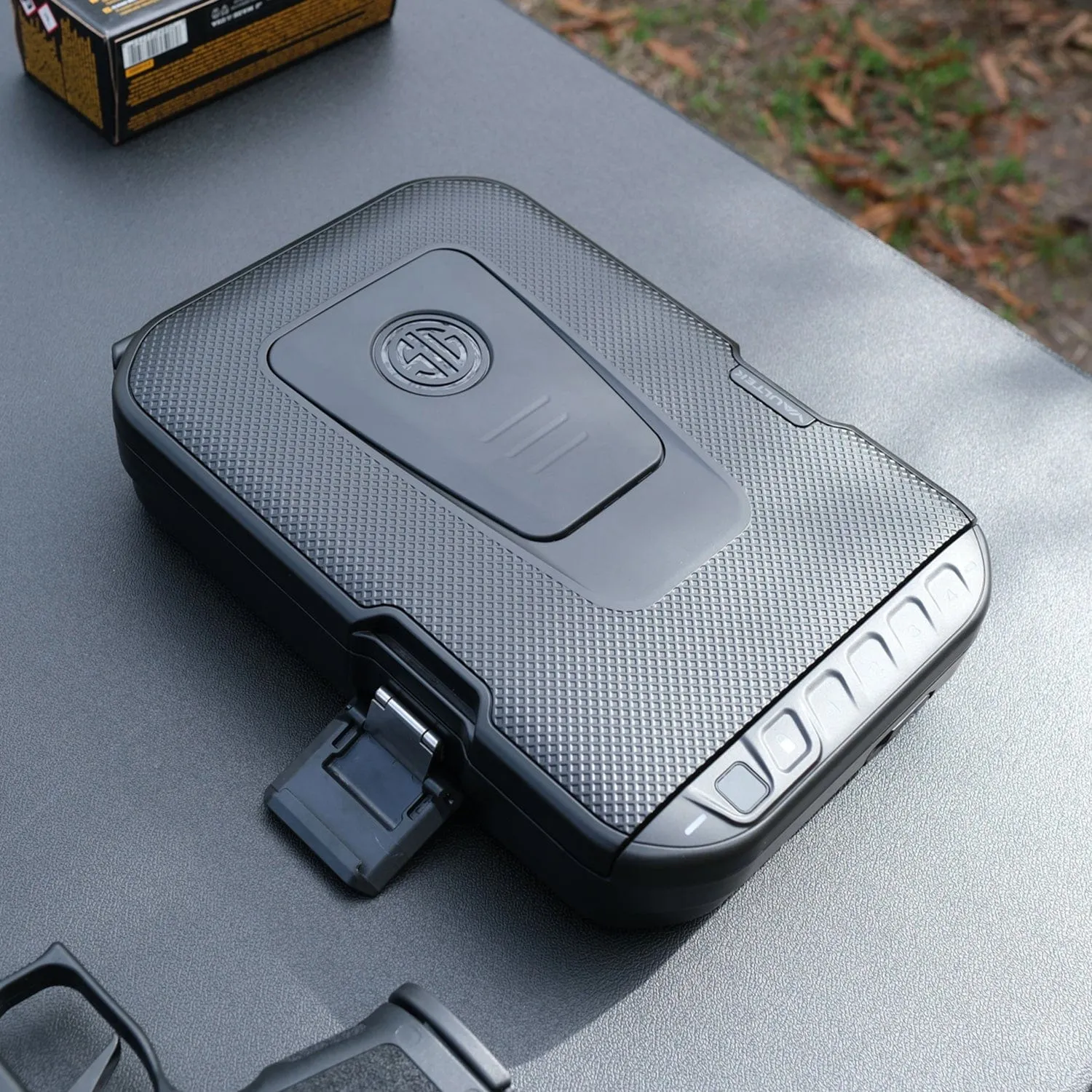 Vaultek SIG LifePod Rugged Weather Resistant Lockbox Biometric