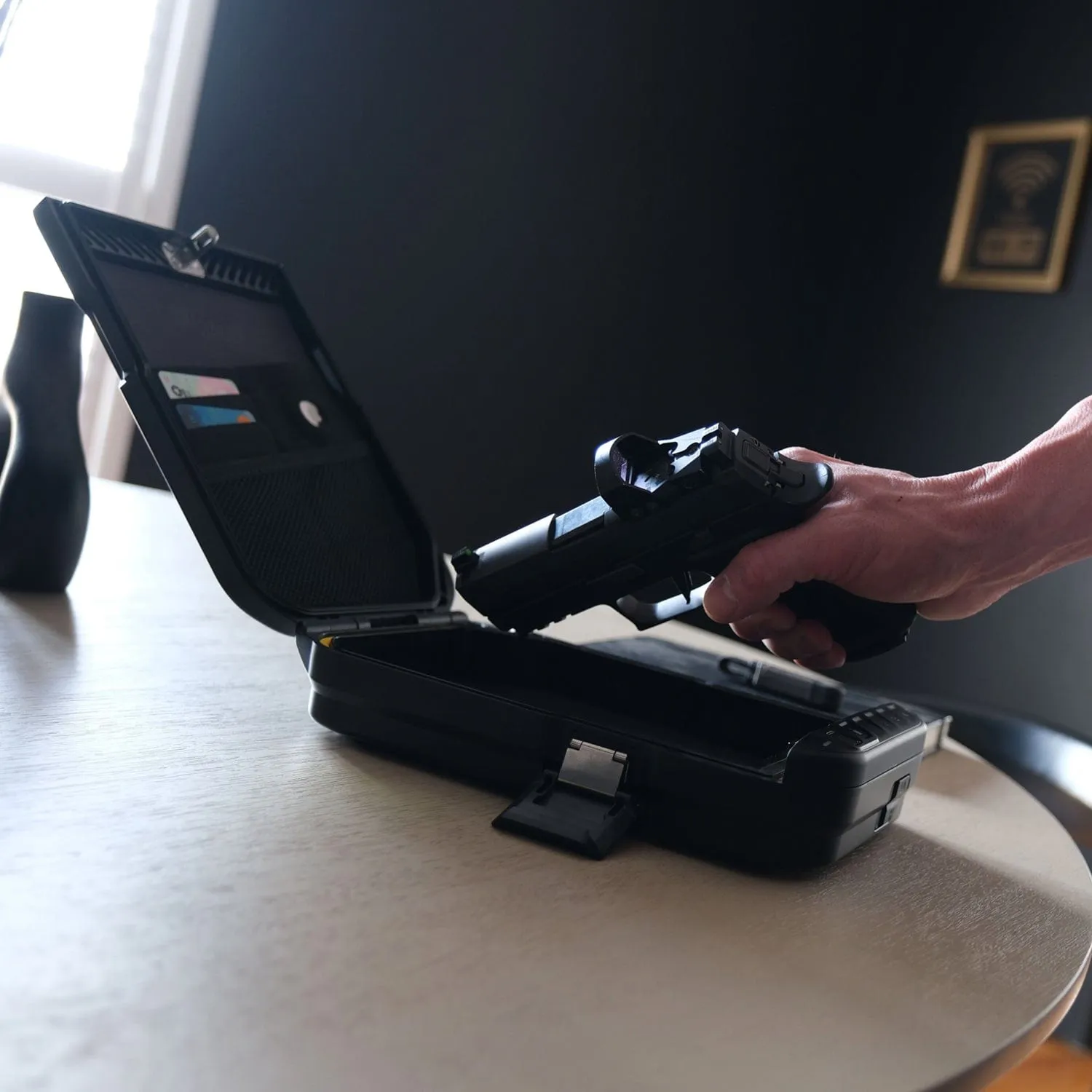 Vaultek SIG LifePod Rugged Weather Resistant Lockbox Biometric