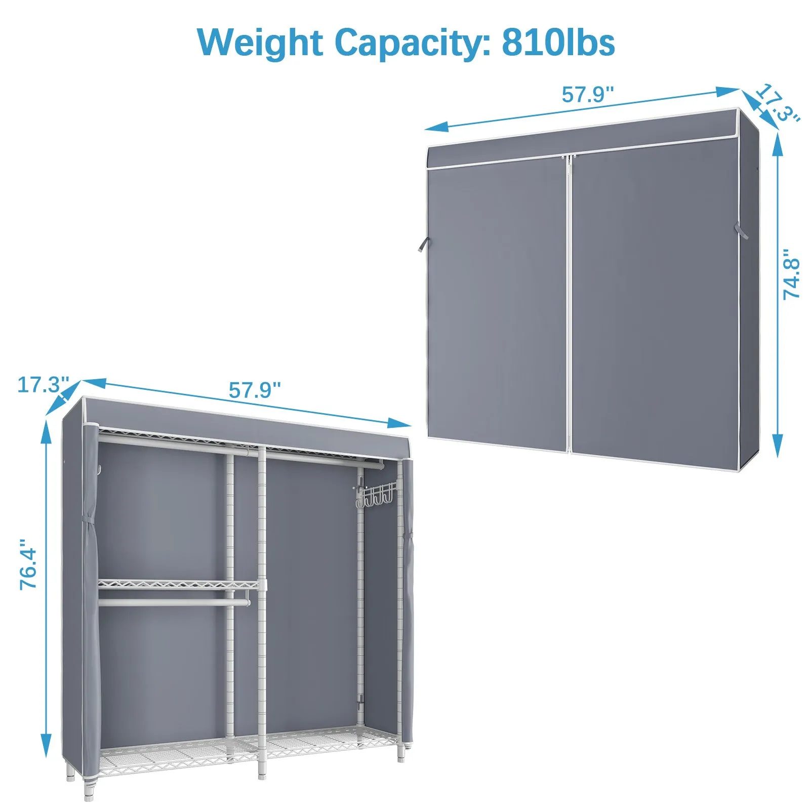 VIPEK V4C Garment Rack