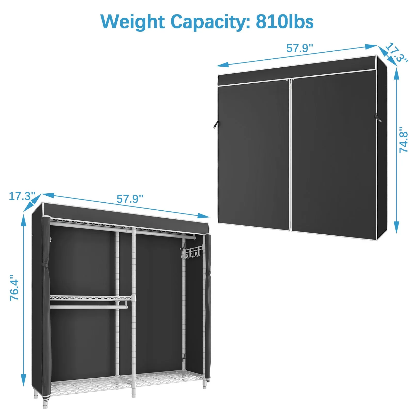 VIPEK V4C Garment Rack