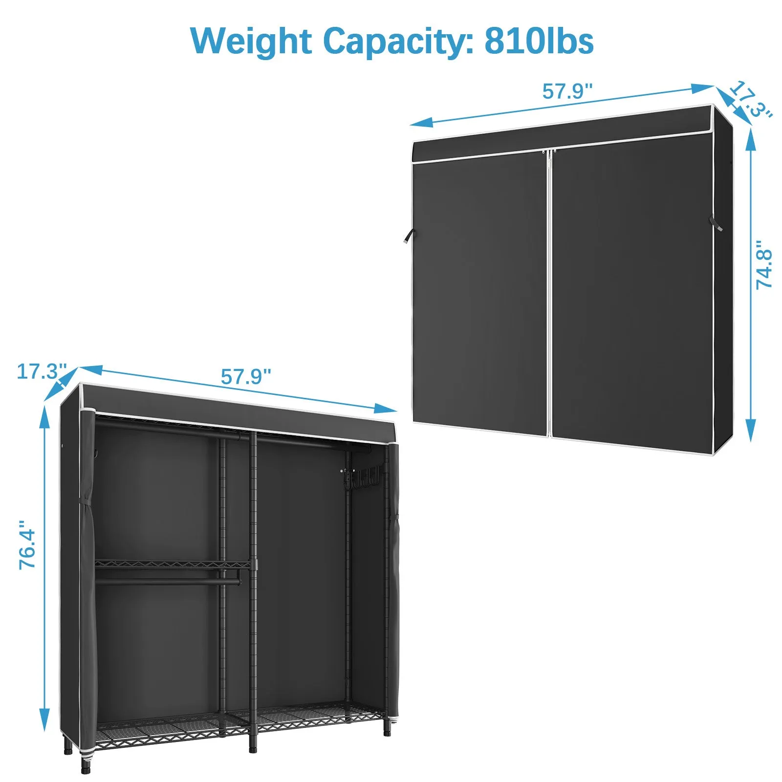VIPEK V4C Garment Rack
