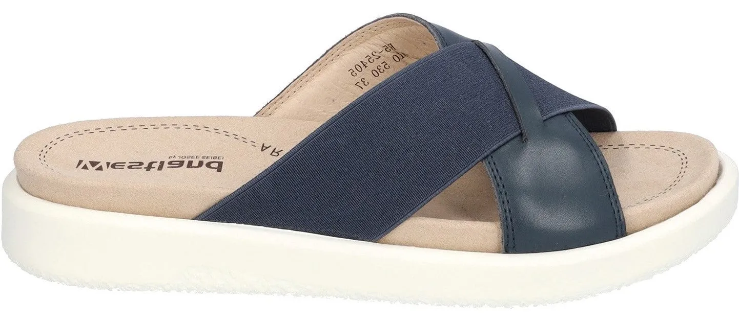 Westland Albi 05 Womens Leather Slip On Sandal