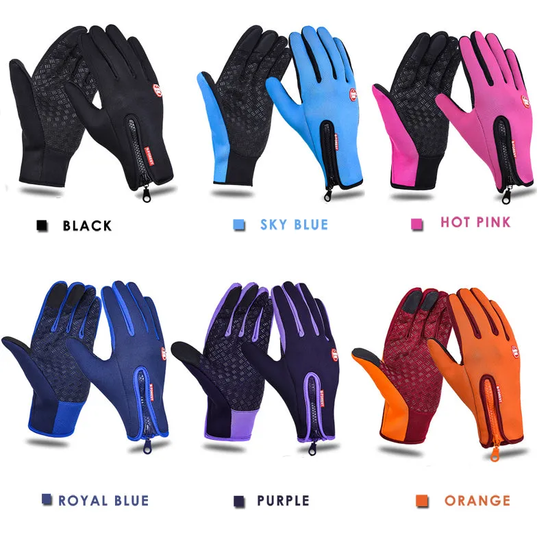 Winter Gloves Insulated Water Resistant Touchscreen Great For Driving Cycling Skiing Camping Hiking Unisex