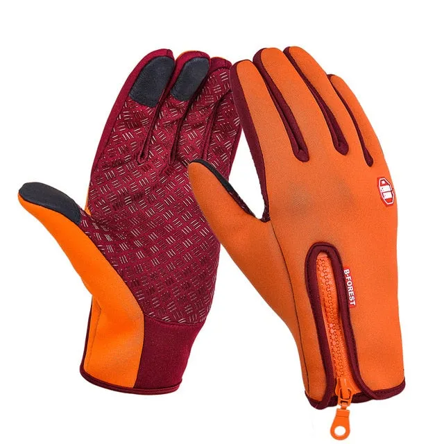 Winter Gloves Insulated Water Resistant Touchscreen Great For Driving Cycling Skiing Camping Hiking Unisex