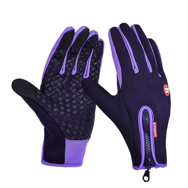 Winter Gloves Insulated Water Resistant Touchscreen Great For Driving Cycling Skiing Camping Hiking Unisex